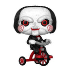 Saw POP! Plus Figur Billy på Tricycle Exclusive Edition 9 cm Funko
