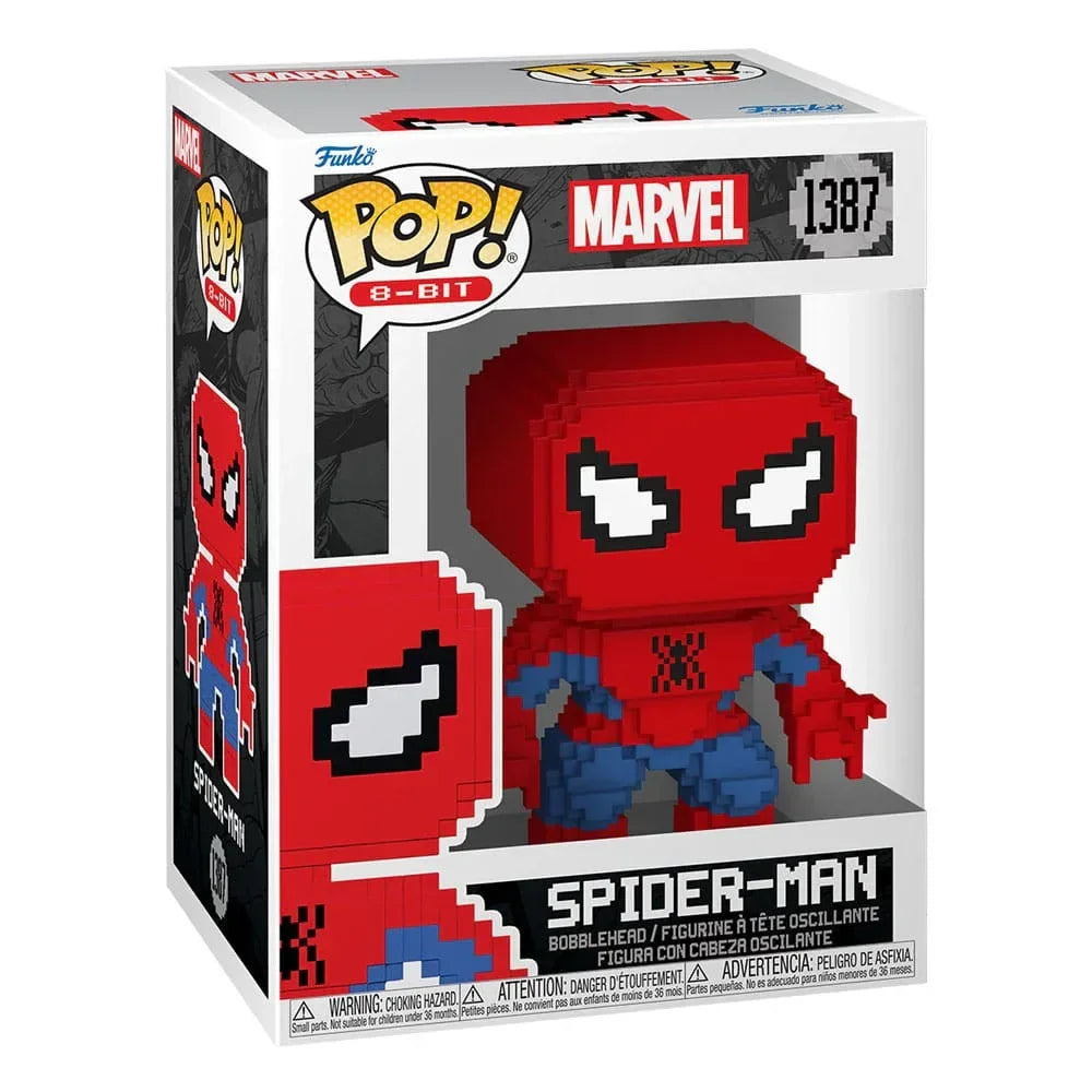 Marvel POP! 8-Bit Vinyl Figur Spider-Man 9 cm Funko