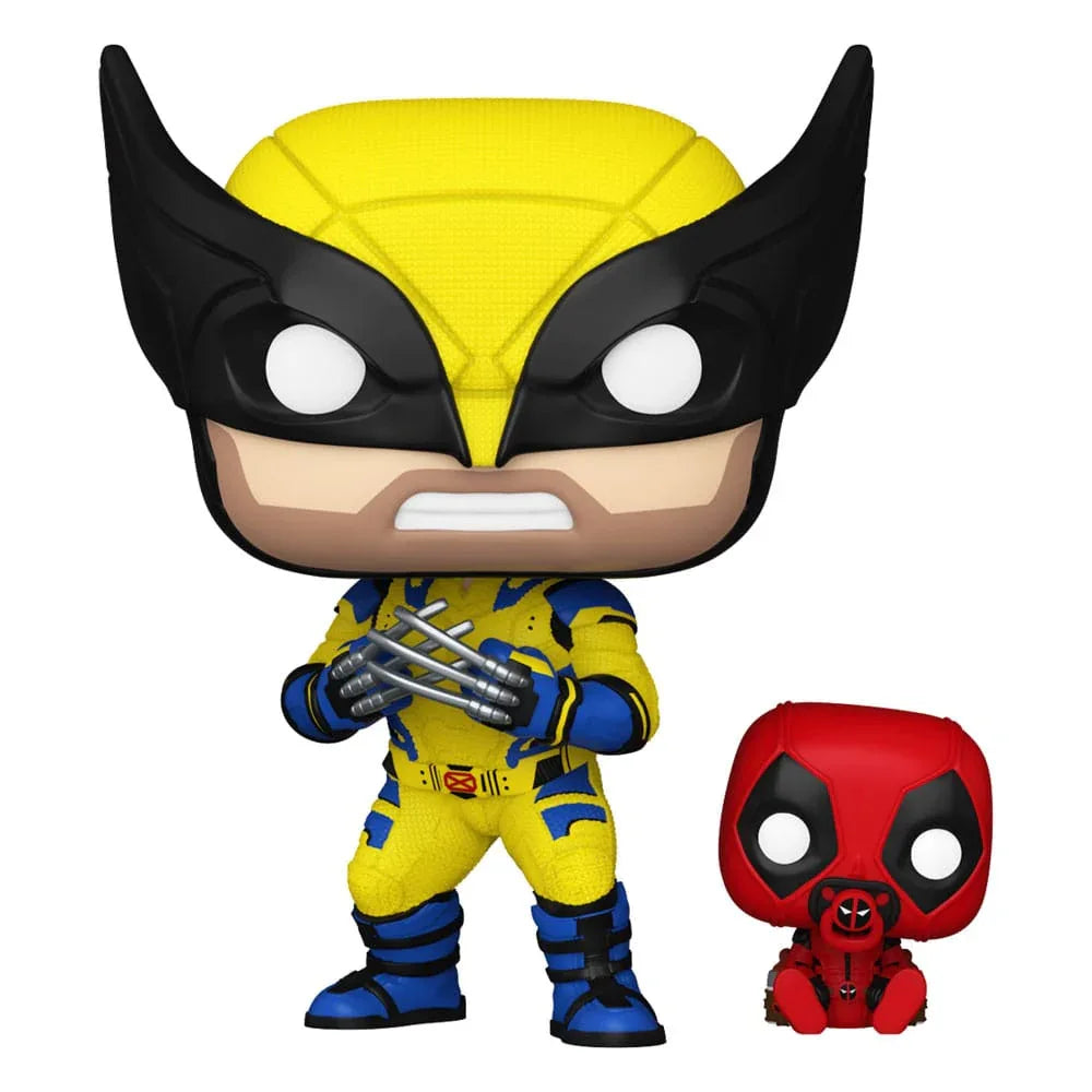 Deadpool 3 POP! Vinyl Figur Wolverine med Babypool - 9 cm Funko