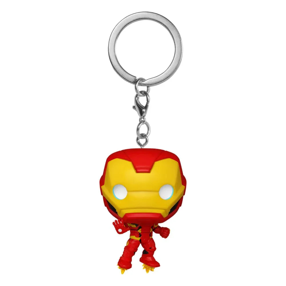 Marvel POP! Vinyl Nyckelrings 4 cm New Classics - Iron Man Display (12) Funko