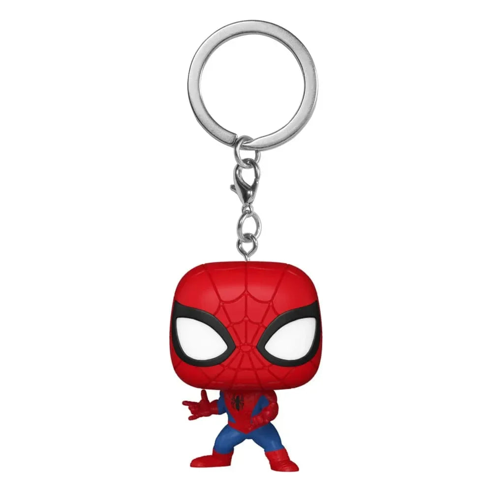 Marvel POP Vinyl Nyckelringar 4 cm - Spider-Man Display (12) Funko