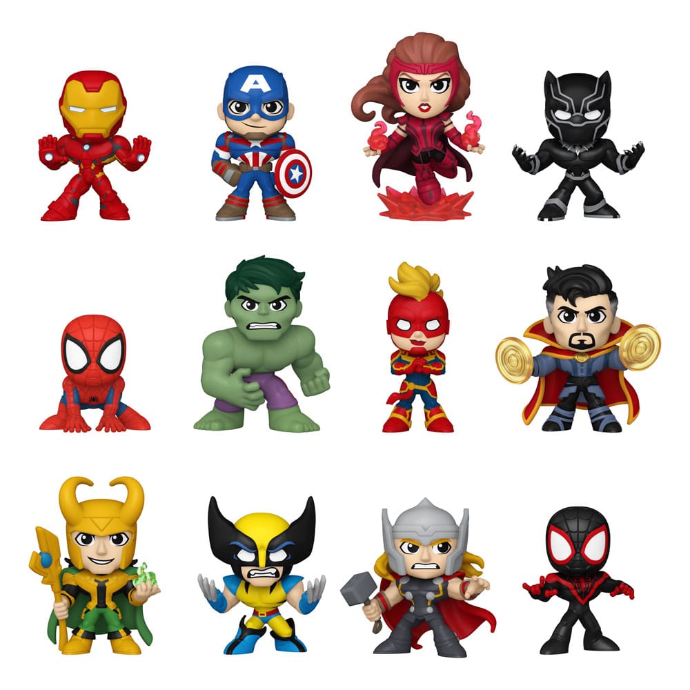 Marvel Mini Figures New Classics 5 cm Display (12) Funko