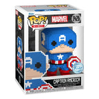 Marvel POP! 8-Bit Vinyl Figur Captain America 9 cm Funko