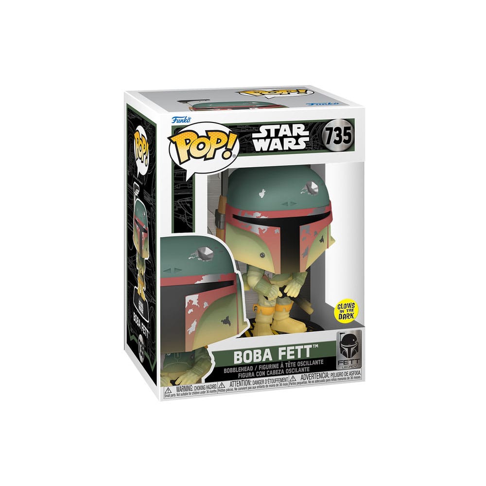 Star Wars: Boba Fett Legacy POP! Vinyl Figur 9 cm Funko