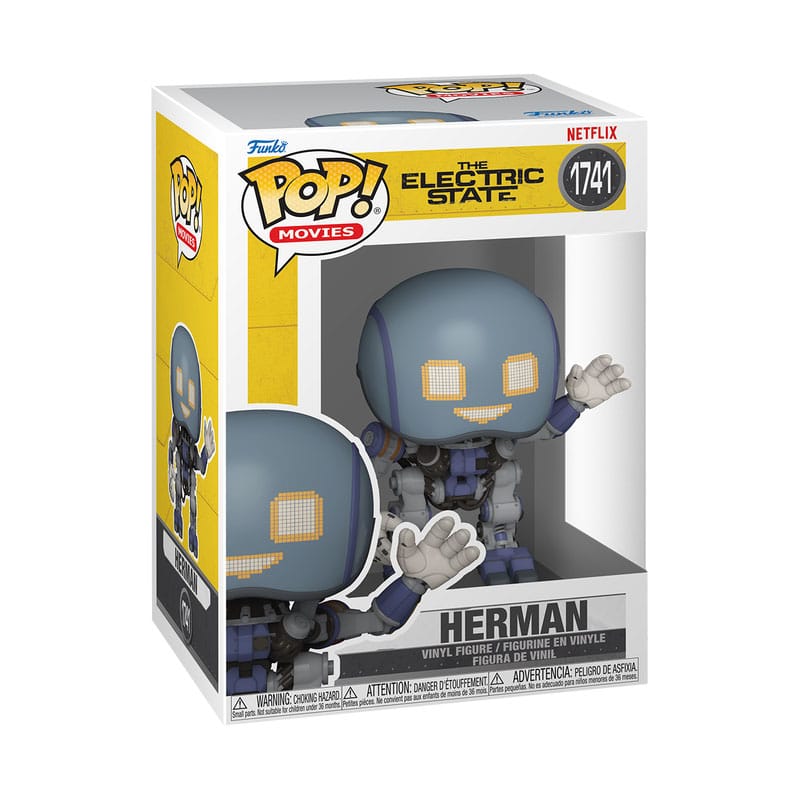 Electric State POP! Movies Vinyl Figur Herman 9 cm Funko