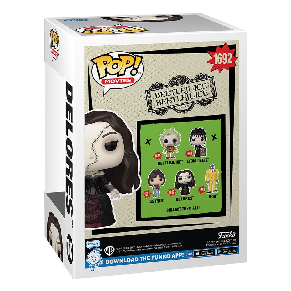 Beetlejuice 2 POP! Movies Vinyl Figur Delores 9 cm Funko