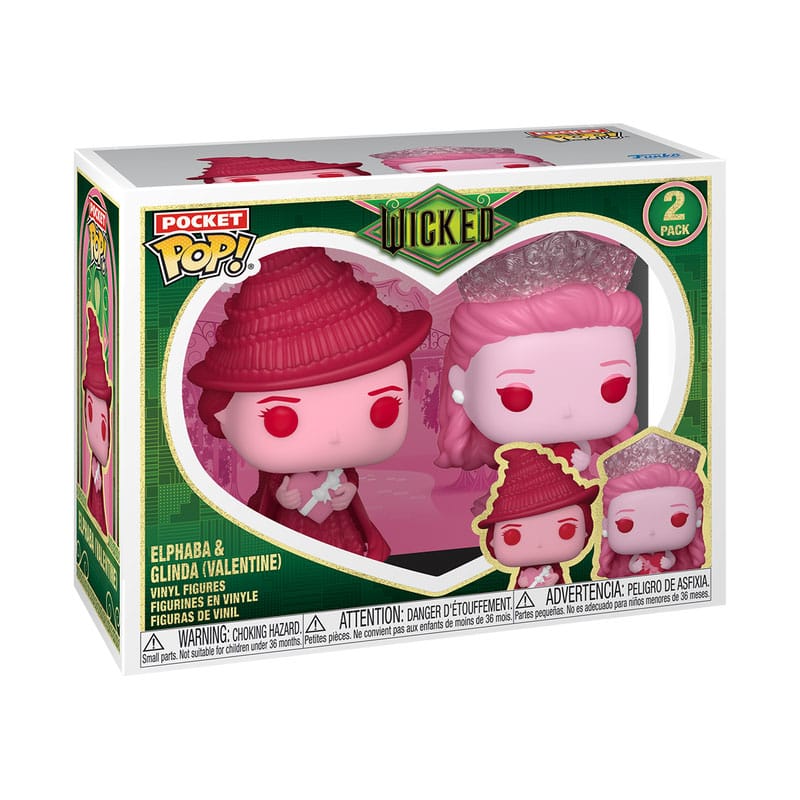 Wicked Pocket POP! Vinyl Figur 2-Pack Valentiner 4 cm Funko