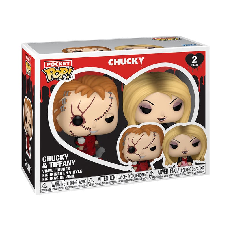 Child's Play Pocket POP! Figur 2-Pack Valentines 4 cm