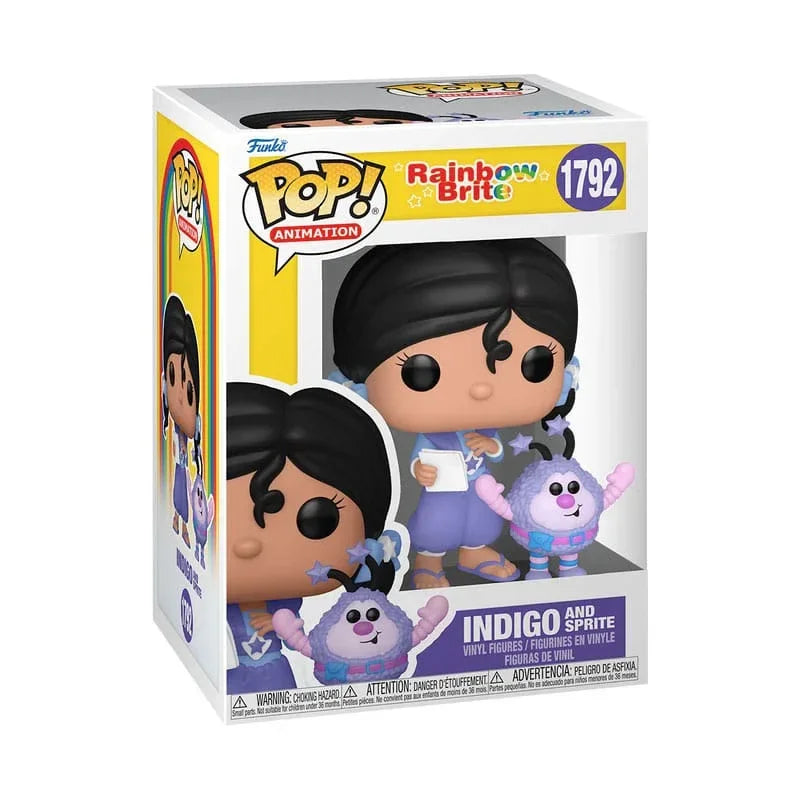 Rainbow Brite POP! Vinylfigur Indigo Docka & Hammy 9 cm Funko