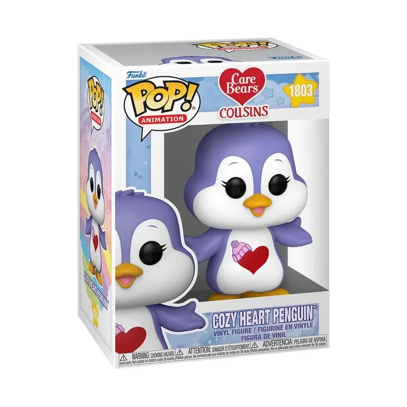 Care Bears POP! Animation Vinyl Figur Cozy Heart Penguin 9 cm Funko