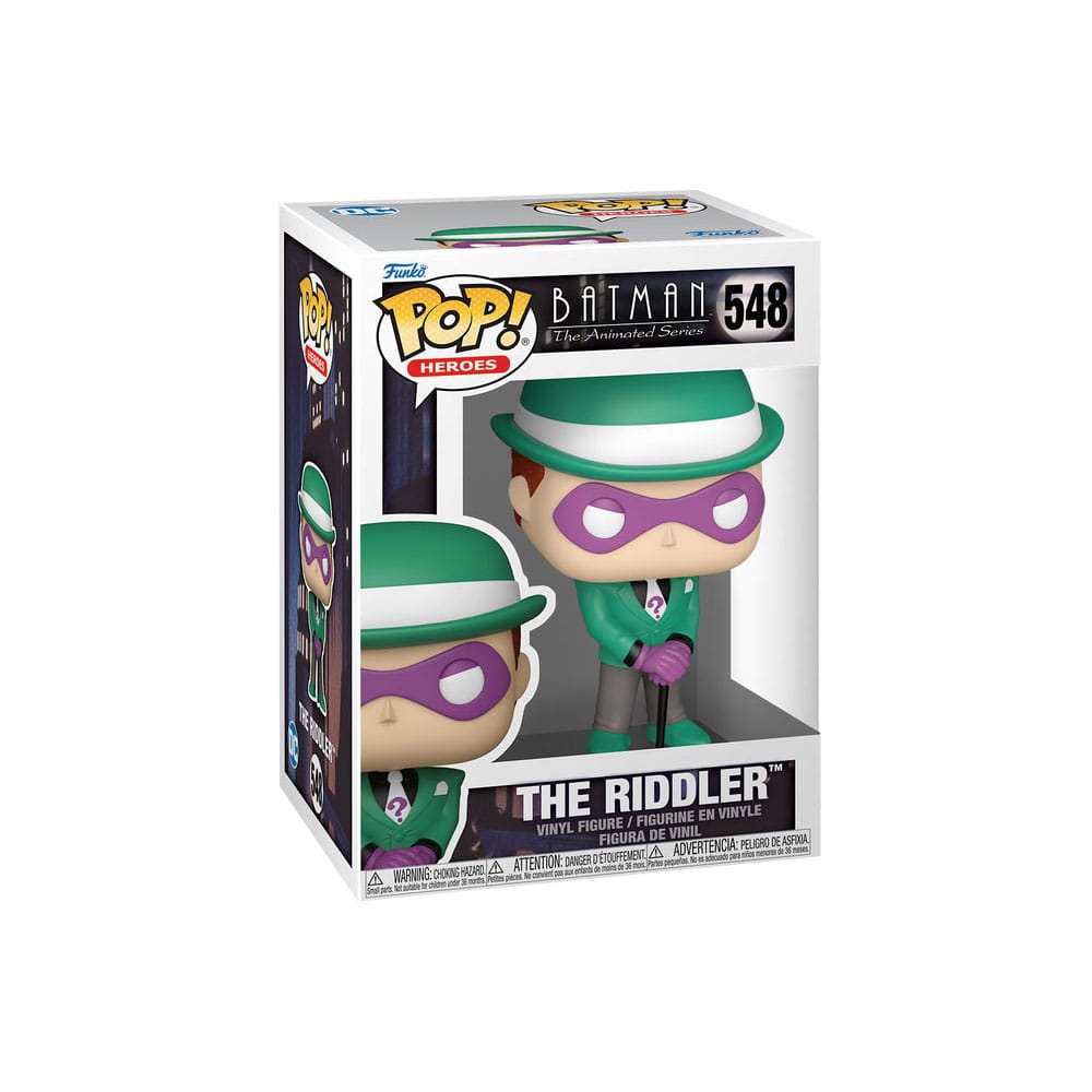 Batman: The Animated Series POP! Heroes Vinylfigur The Riddler 9 cm Funko