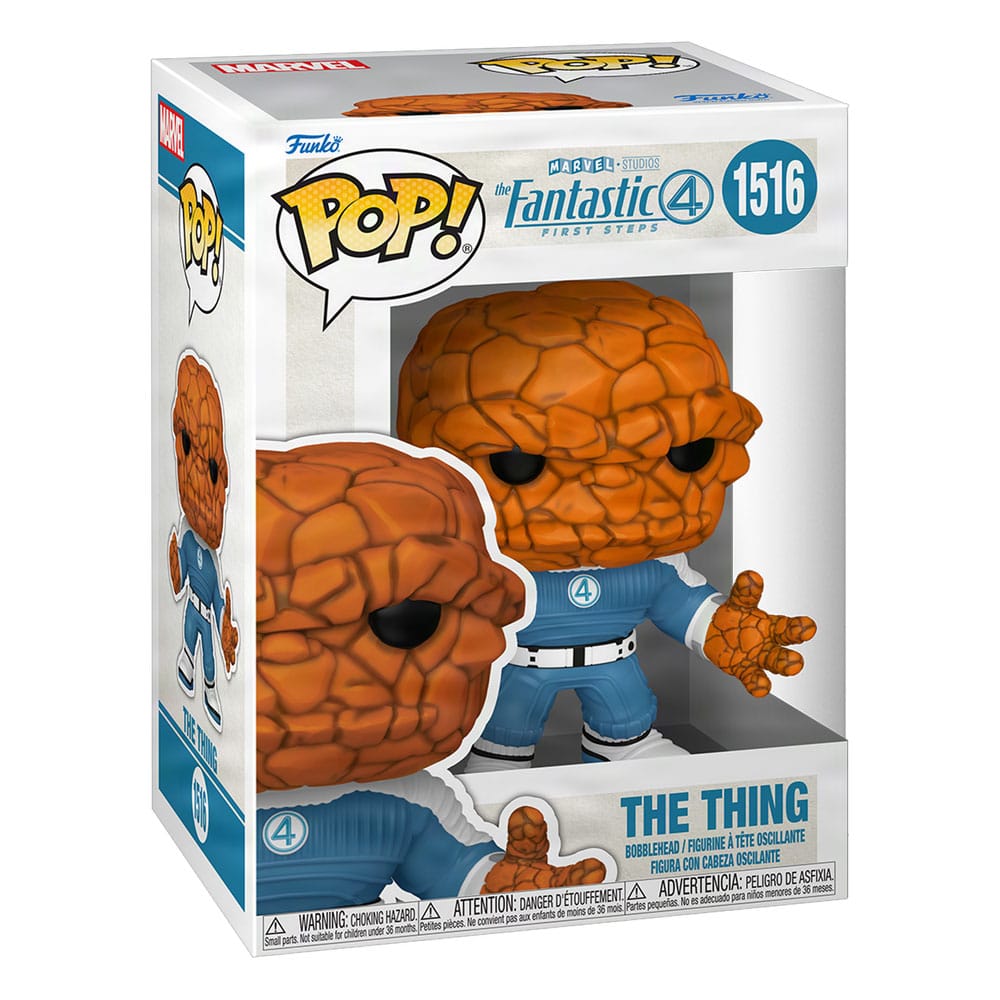 The Fantastic Four: First Steps POP! Marvel Figur The Thing 9 cm Funko