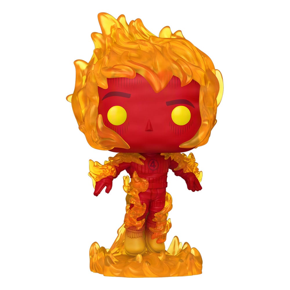 The Fantastic Four: Human Torch POP! Marvel Figur 9 cm Funko