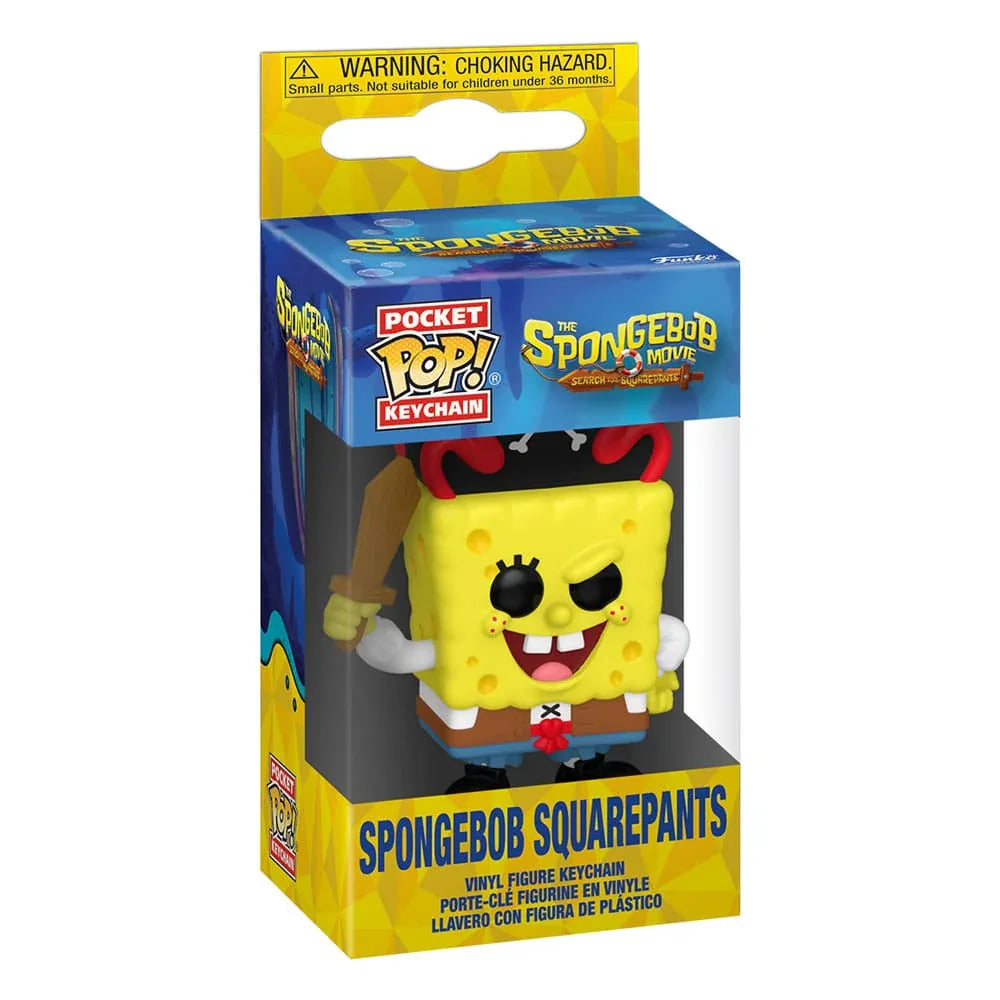 The Svampbob Movie (2025) POP! Vinyl Nyckelrings - 4 cm Svampbob Display (12) Funko