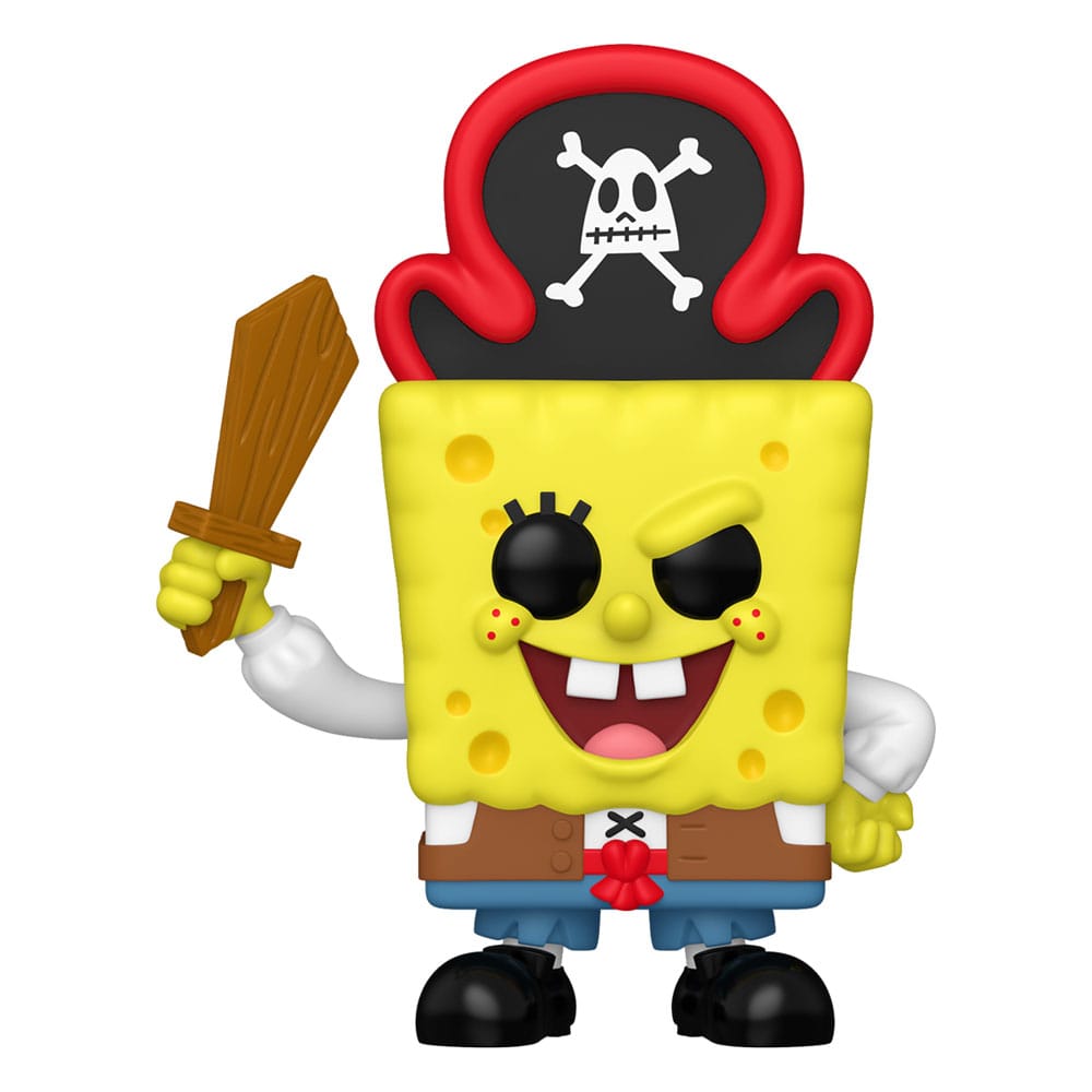 Svampbob POP! Figur SquarePants (Pirate) 9 cm Funko