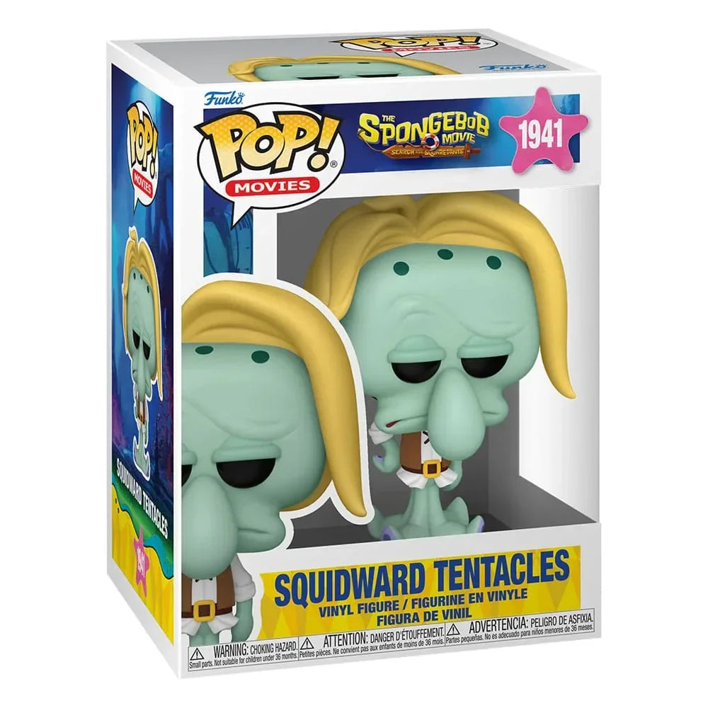 Svampbob POP! Figur Squidward Tentacles (Pirate) 9 cm Funko
