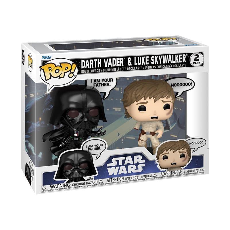 Star Wars: Citat POP! Figurer 2-Pack Vader & Luke 9 cm Funko