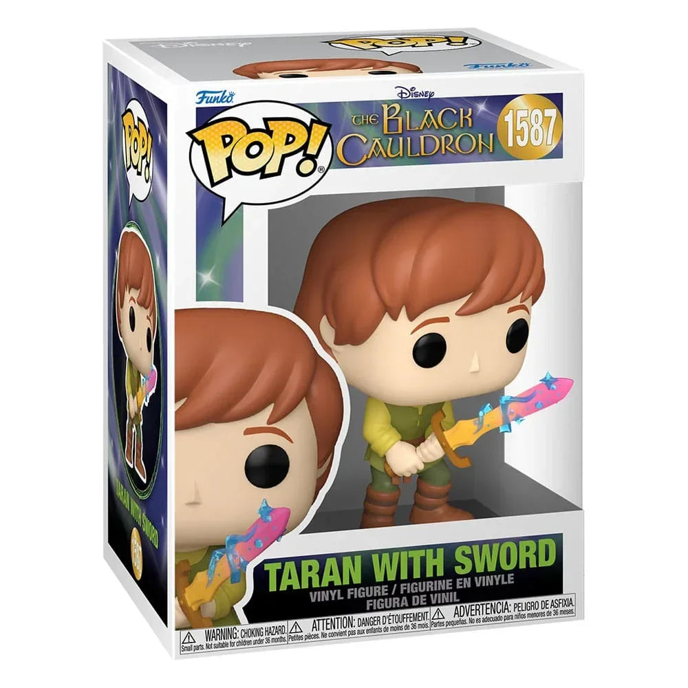 The Black Cauldron POP! Disney Vinyl Figur Taran med Svärd - 9 cm Funko