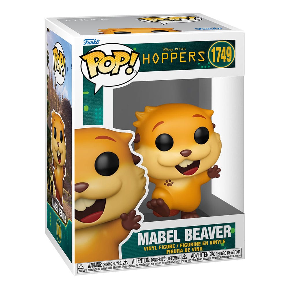 Hoppers POP! Movies Figure Mabel Beaver with Chase 9 cm