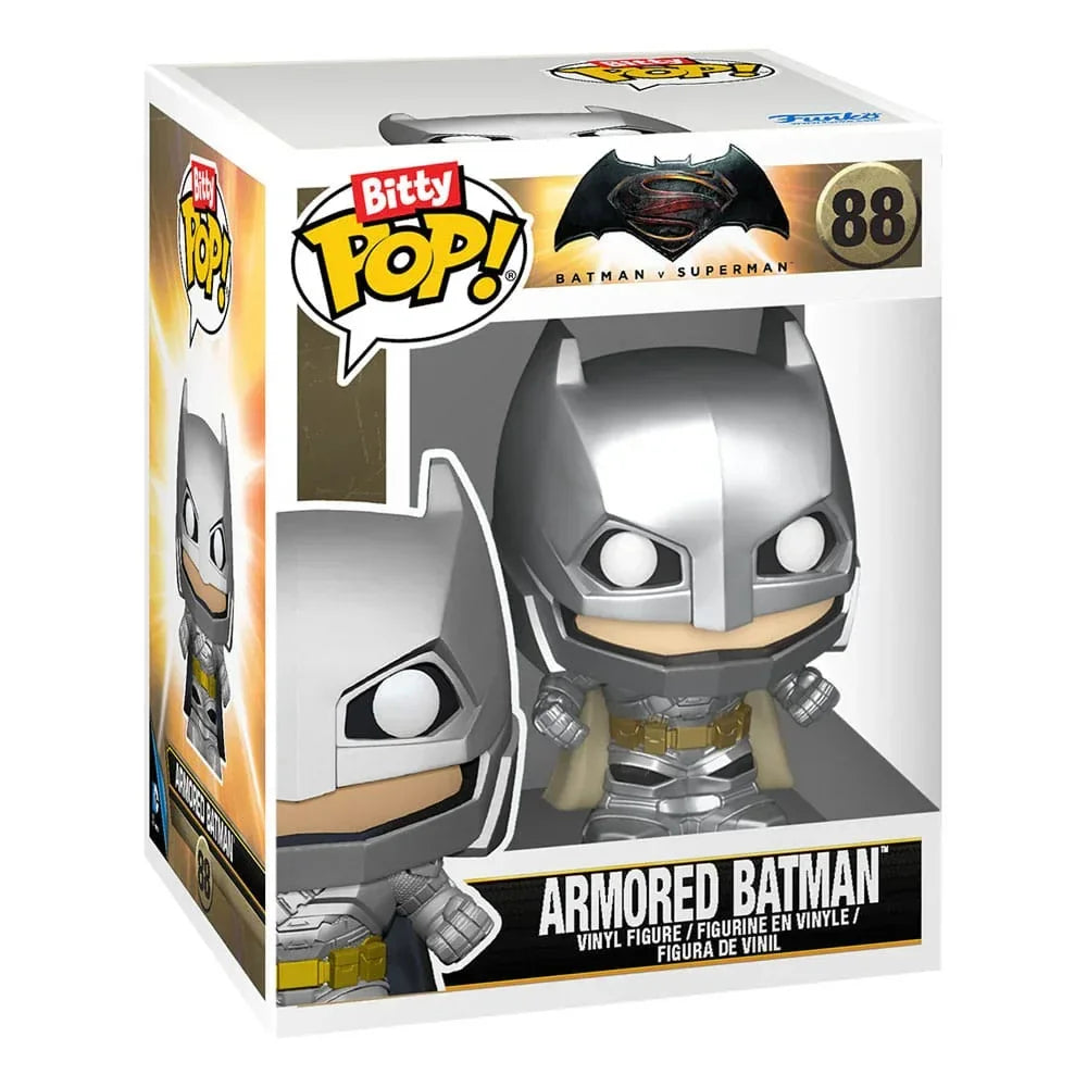 DC Comics Bitty POP! Rides Vinyl Figur Batman med Batmobile 2,5 cm Funko