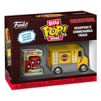 Marvel POP! Rides Vinyl Figur Deadpool med Chimichanga Truck 2,5 cm Funko