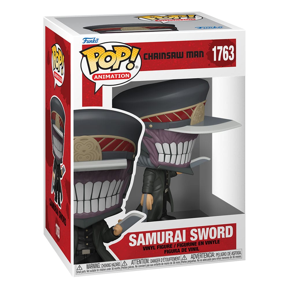 Chainsaw Man POP! Animation Vinyl Figur med Samurajsvärd - 9 cm Funko