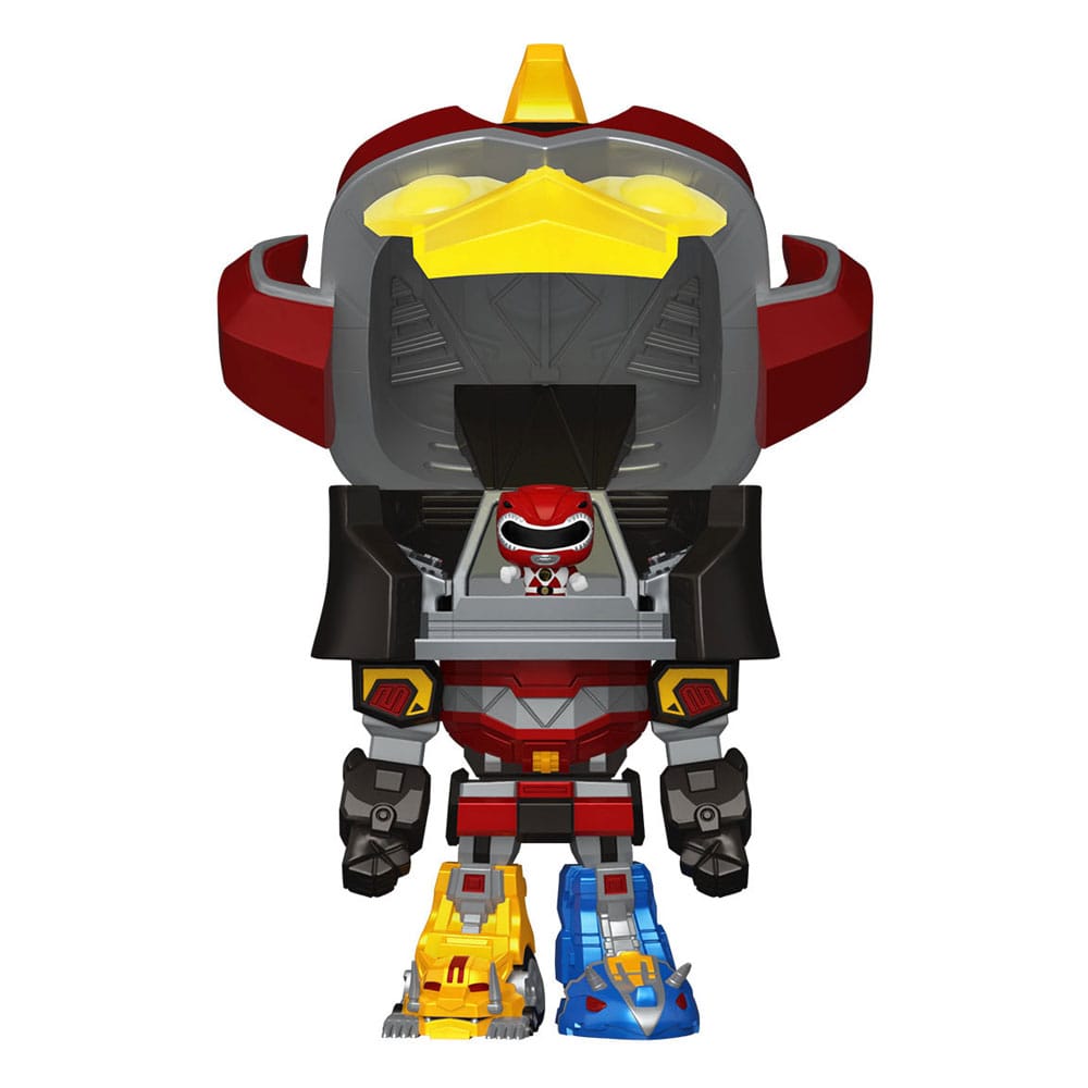Mighty Morphin Power Rangers Bitty POP! Bots 4-Pack Megazord med Red Ranger Funko