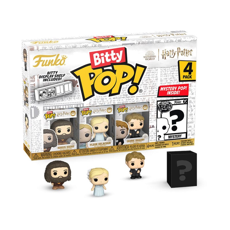 Harry Potter och Den Flammande Bägaren Bitty POP! Vinyl Figur 4-Pack Hagrid - 2,5 cm Funko