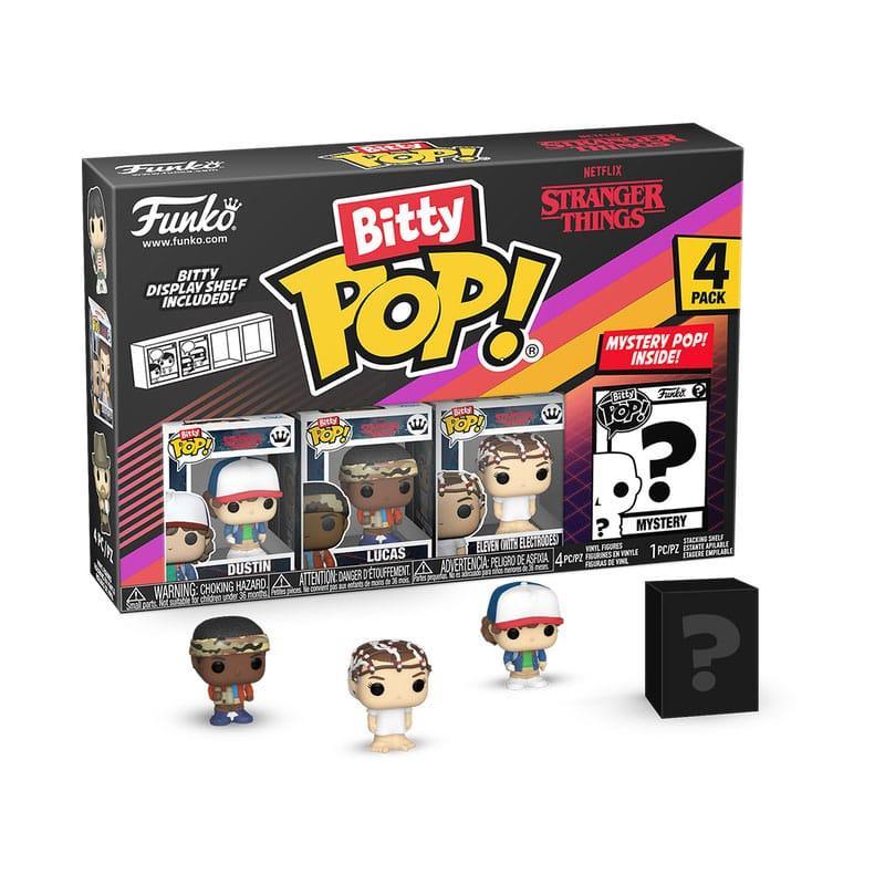 Stranger Things Bitty POP! Vinyl Figure 4-Pack Dustin 2.5 cm