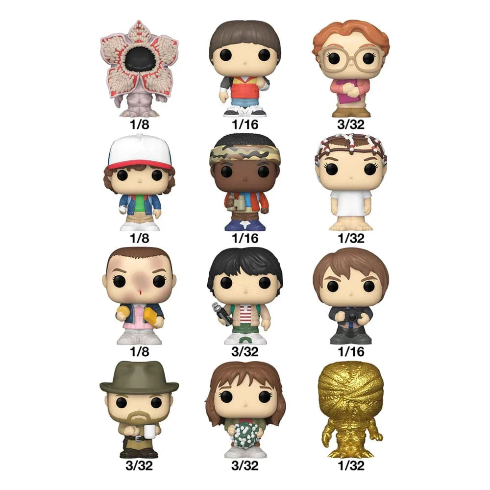 Stranger Things Bitty POP! Vinyl Figur Display (32) Funko