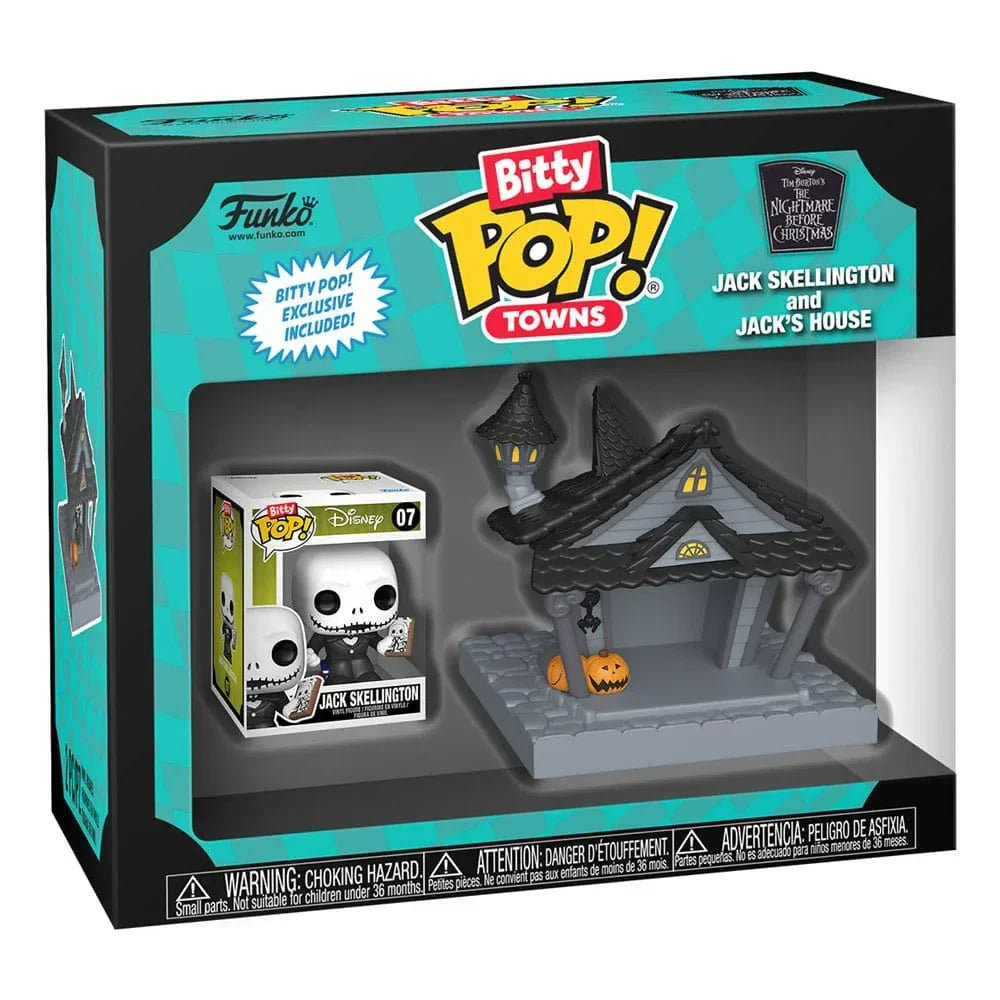 Nightmare Before Christmas Bitty POP! Figur Jack hemma Funko