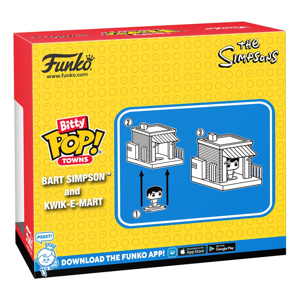 Simpsons Bitty POP! Kwik-E-Mart Vinyl Figur Funko