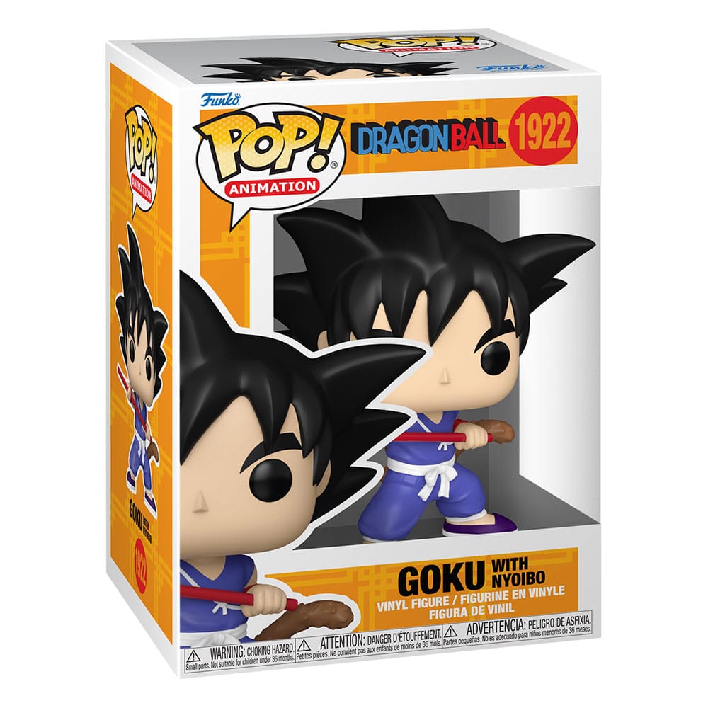 Dragon Ball POP! Animation Vinyl Figur Goku (Nyoibou) 9 cm Funko