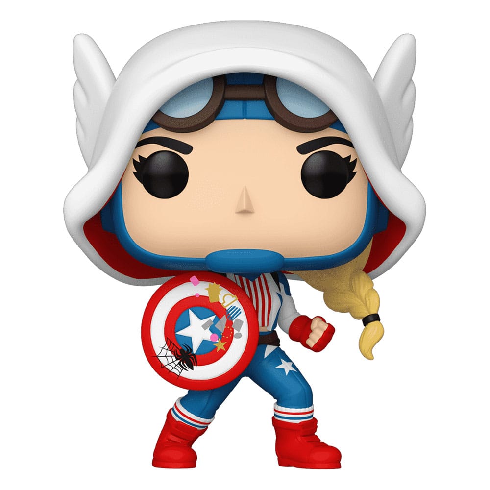 Marvel POP! Vinylfigur Cap-Gwen 9 cm Funko