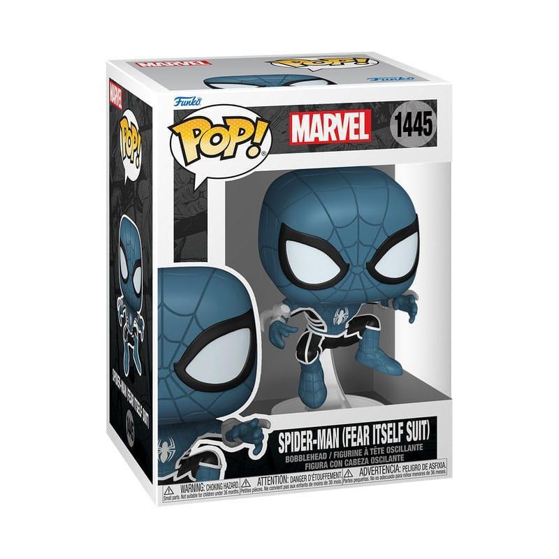 Spider-Man Comics POP! Heroes Vinyl Figur i Asgardiansk Rustning GITD 9 cm Funko