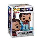 Star Trek Transporter POP! Vinyl Figur Riker 9 cm Funko