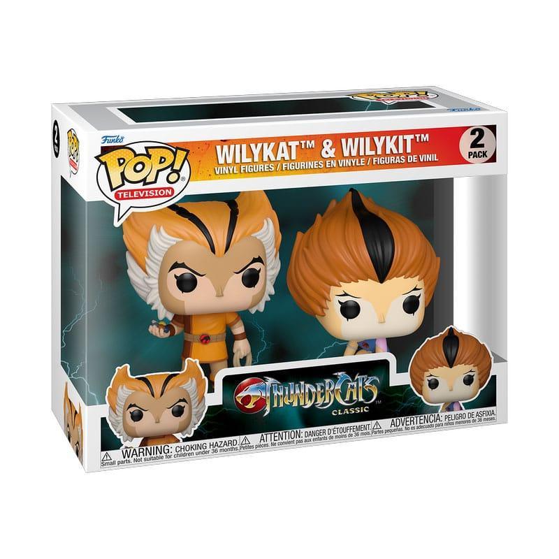 Thundercats POP! Vinyl Figures 2-Pack Wilykat & Wilykit 9 cm Funko