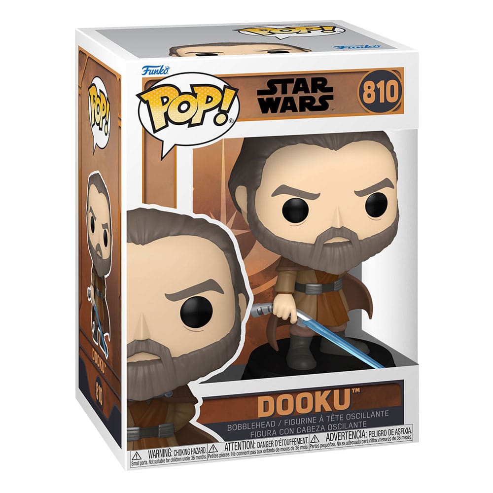 Star Wars POP! Vinyl Bobblehead Figur Dooku 9 cm Funko
