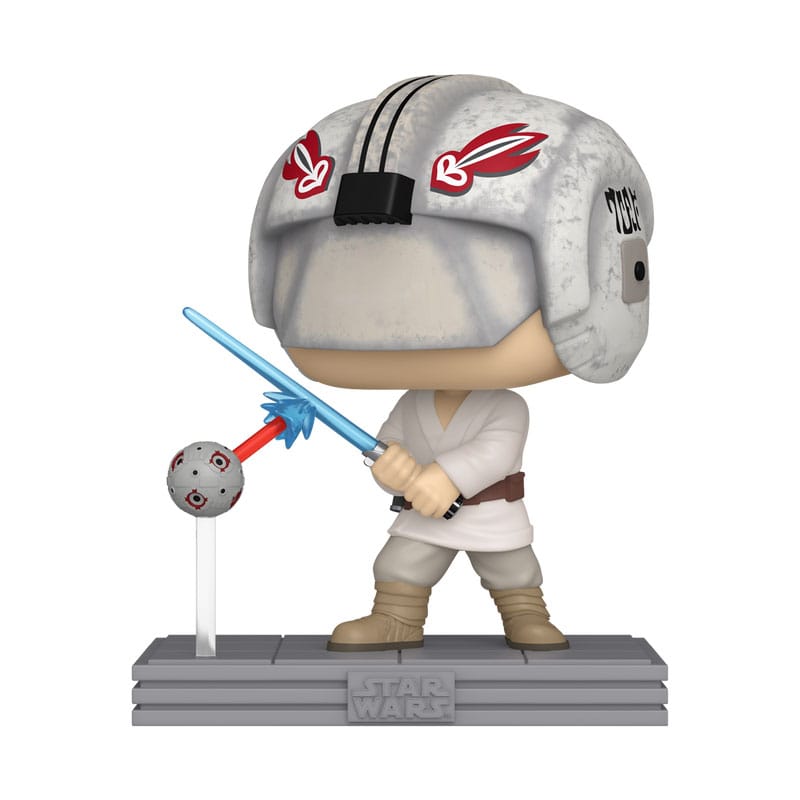 Star Wars POP! Vinylfigur Luke med fjärrkontroll 9 cm Funko