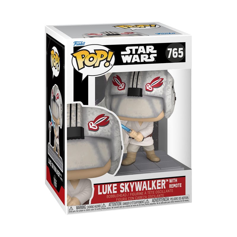 Star Wars POP! Vinylfigur Luke med fjärrkontroll 9 cm Funko