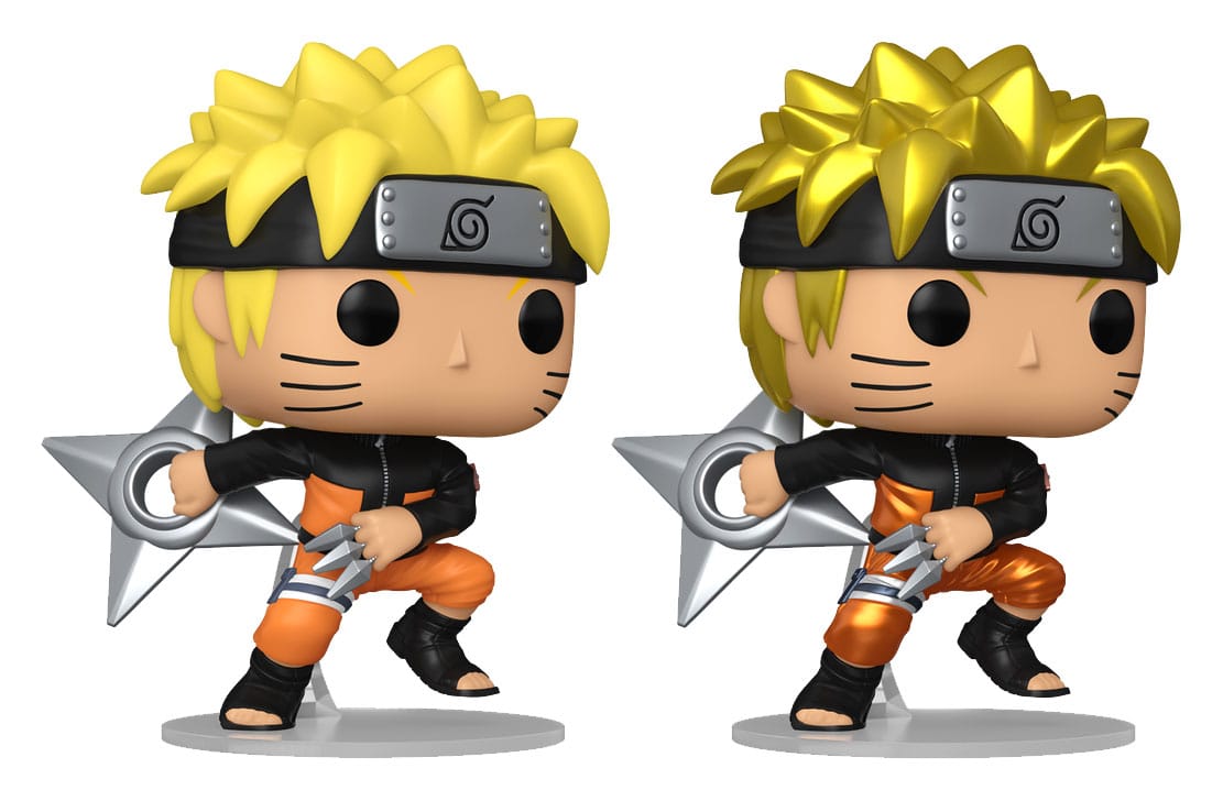 Naruto POP! Animation Vinyl Figur Naruto (Shrkn) 9 cm Assortment Funko