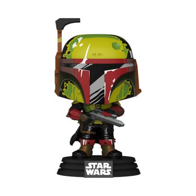 Star Wars: Book of Boba Fett POP! TV Vinyl Figur Boba Fett (Retro) 9 cm Funko
