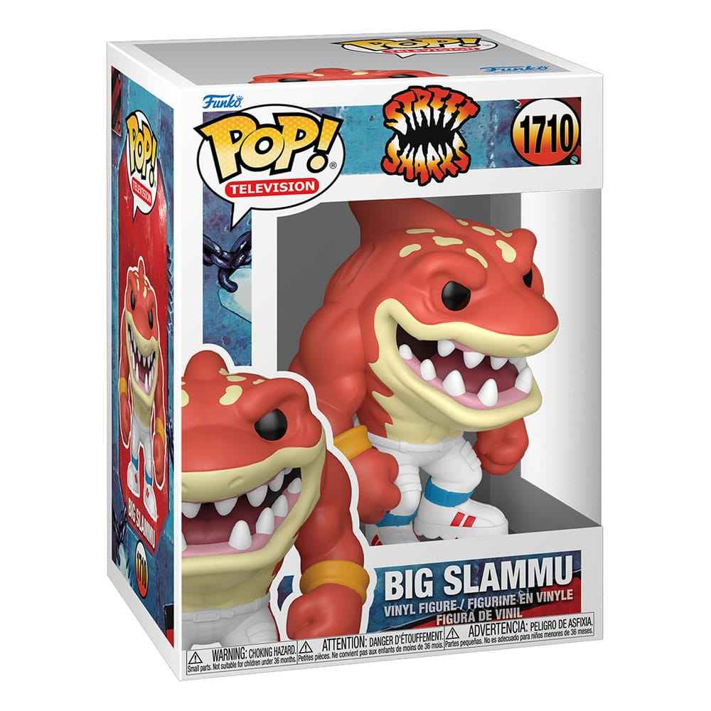 Street Sharks POP! TV-figur Big Slammu 9 cm