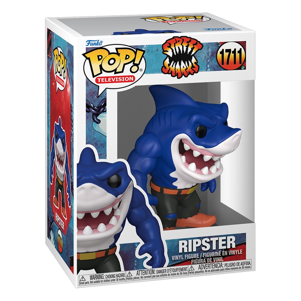 Street Sharks POP! Television Figur Ripster 9 cm Funko