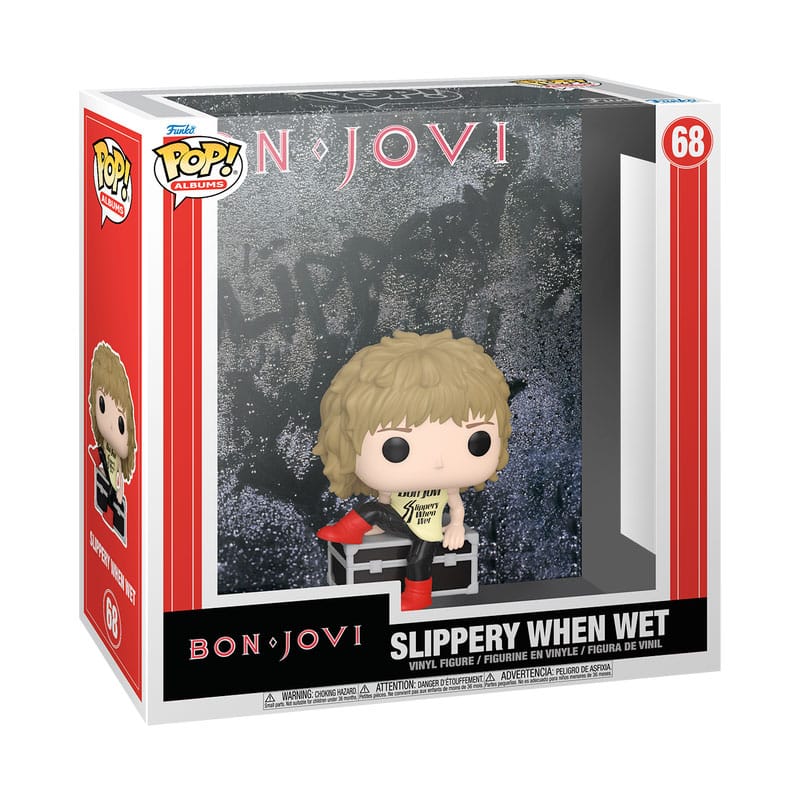 Bon Jovi POP! Vinylfigur - Slippery When Wet 9 cm Funko
