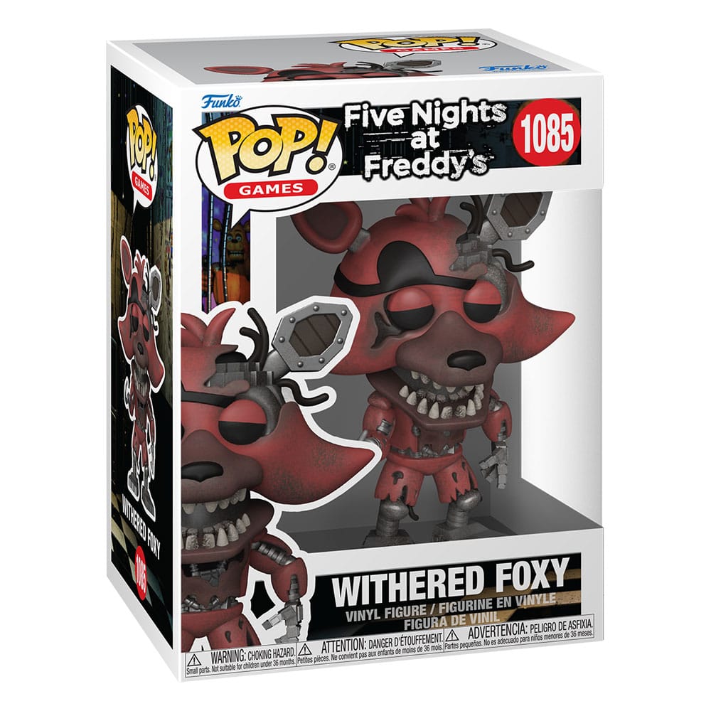 Five Nights at Freddy's POP! Vinyl Figur Withered Foxy 9 cm Funko