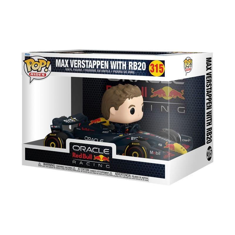 Formula 1 POP! Rides Super Deluxe Figur RB- Verstappen w/RB20 15 cm Funko