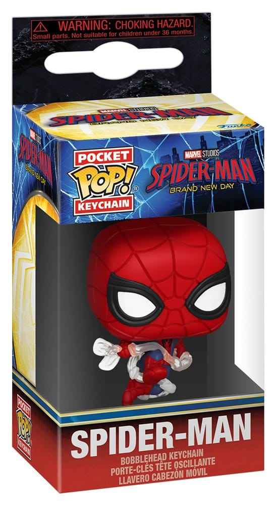 Spider-Man: Helt Ny Dag Pocket POP! Vinyl Nyckelring 4 cm Display (12)
