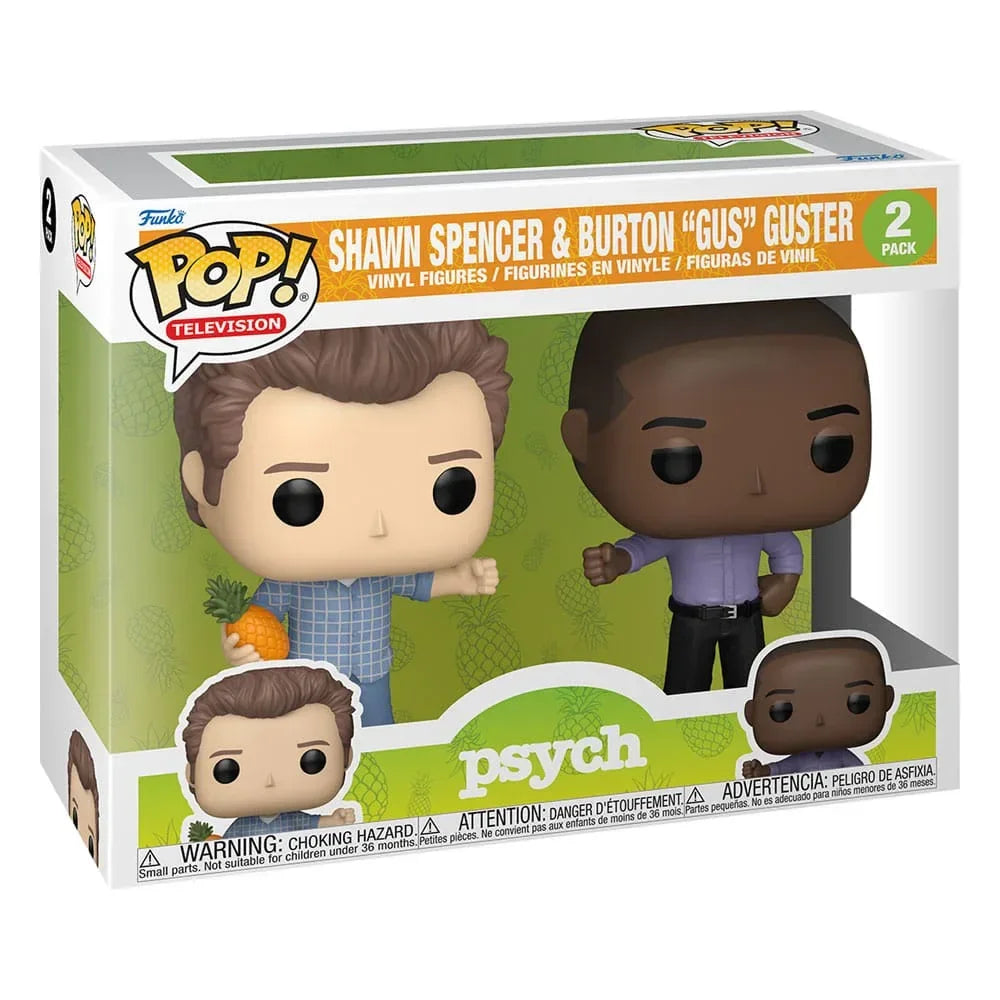 Psych POP! Figurer 2-Pack Shawn&Gus 9 cm Funko
