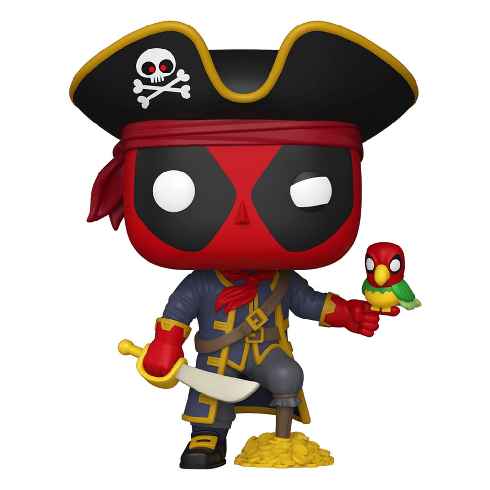 Marvel POP! Plus Figur Deadpool som Long John Silver 9 cm Funko